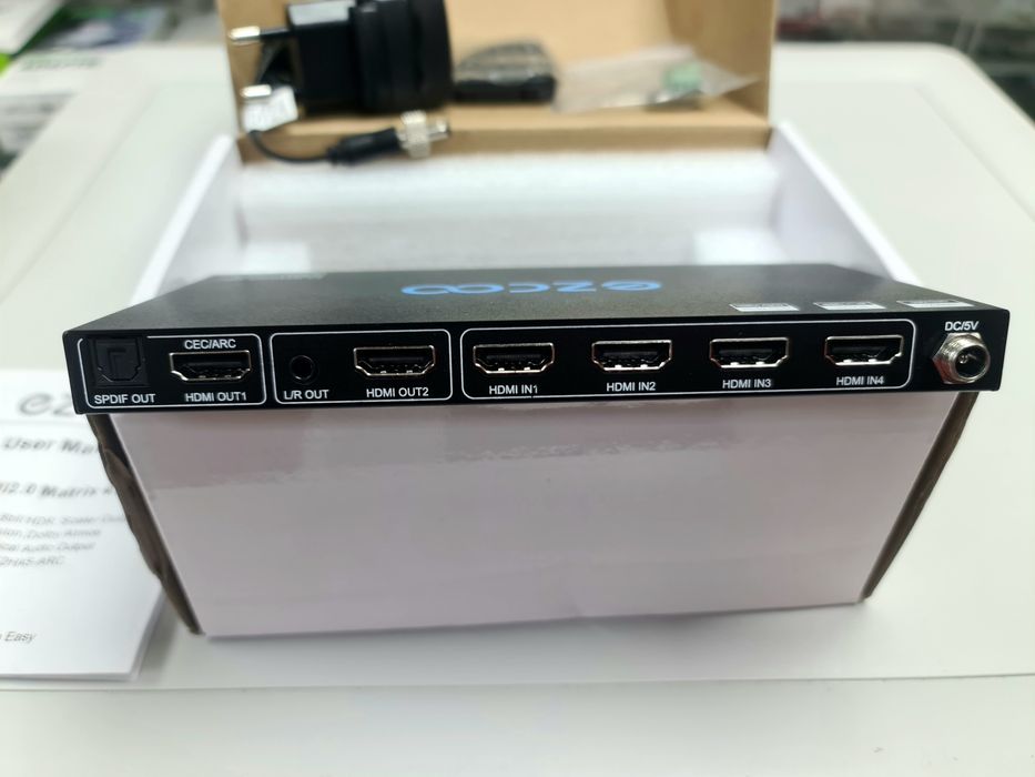 Комутатор Ezcoo EZ-MX42HAS-ARC HDMI