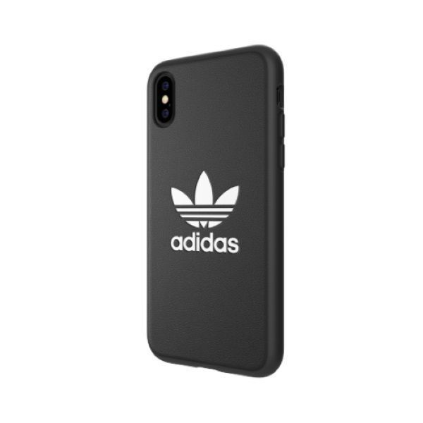 Etui Adidas OR Moulded Case Basic dla iPhone X/Xs - Czarno-Biały