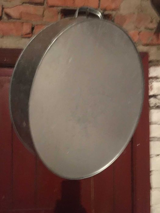 Таз оцинкованный