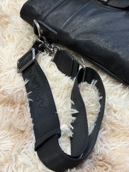 Кожаная сумка Armani