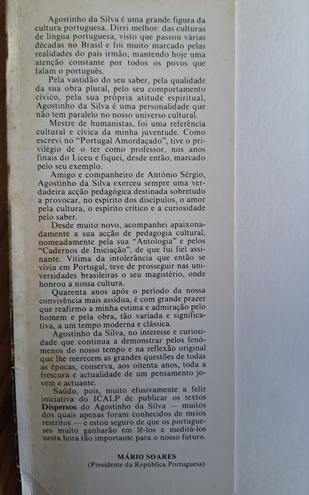 Agostinho da Silva - Dispersos