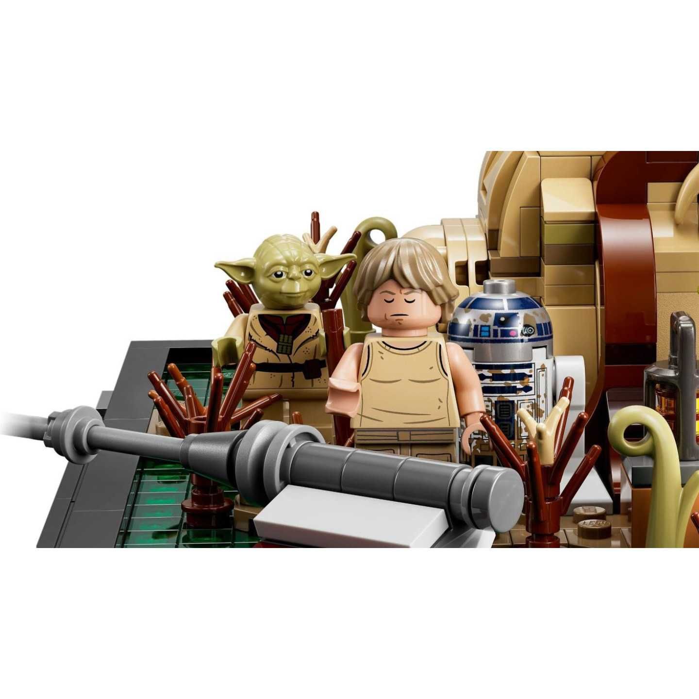 Lego Star Wars 75330 Диорама Джедайские тренировки на Дагобе. В налич
