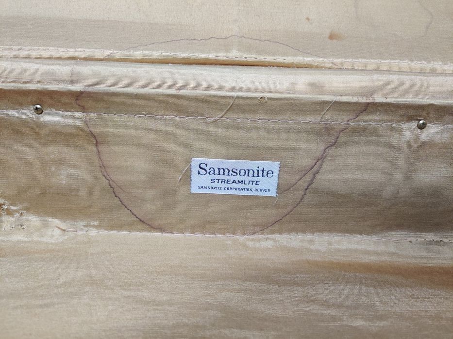 Mala de viagem Samsonite vintage