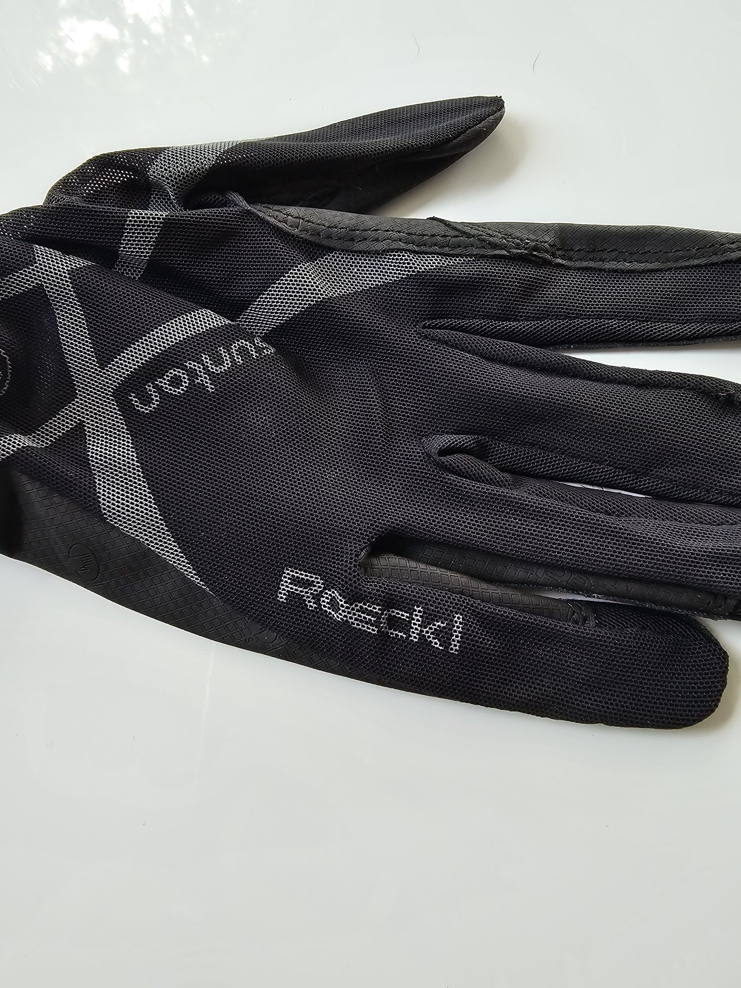 Czarne Rękawiczki Roeckl Suntan 7,5 - Raz użyte