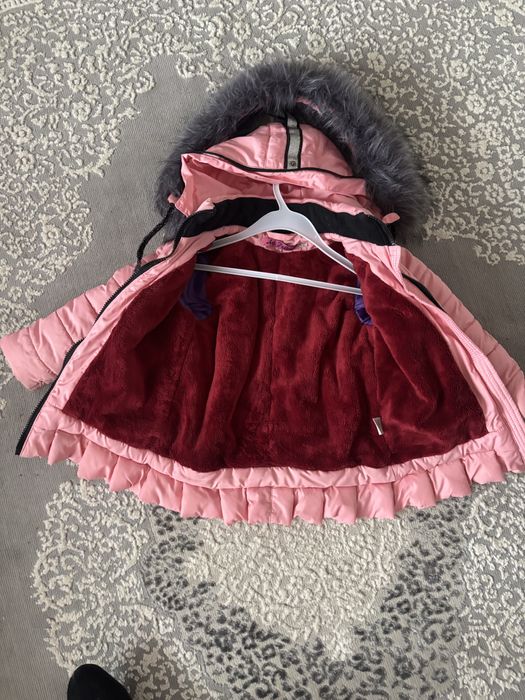 Пальто зимнее на девочку