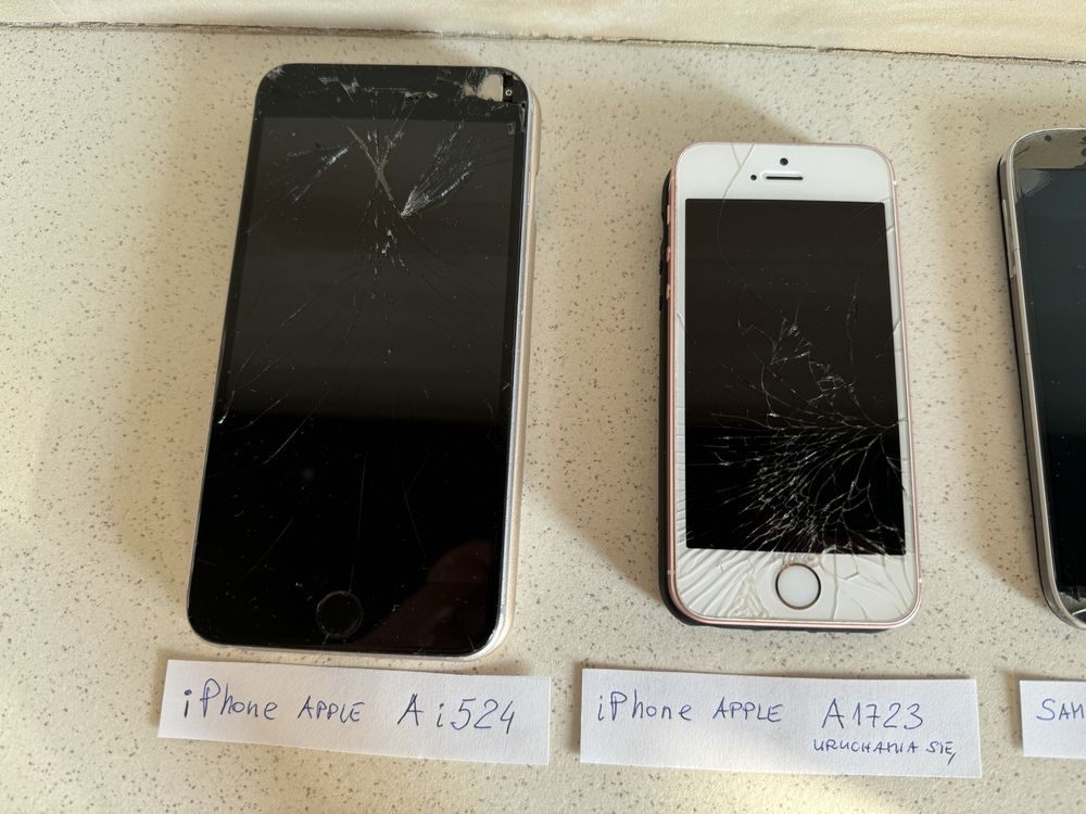 iPhone Apple, Samsung, Nokia - używane
