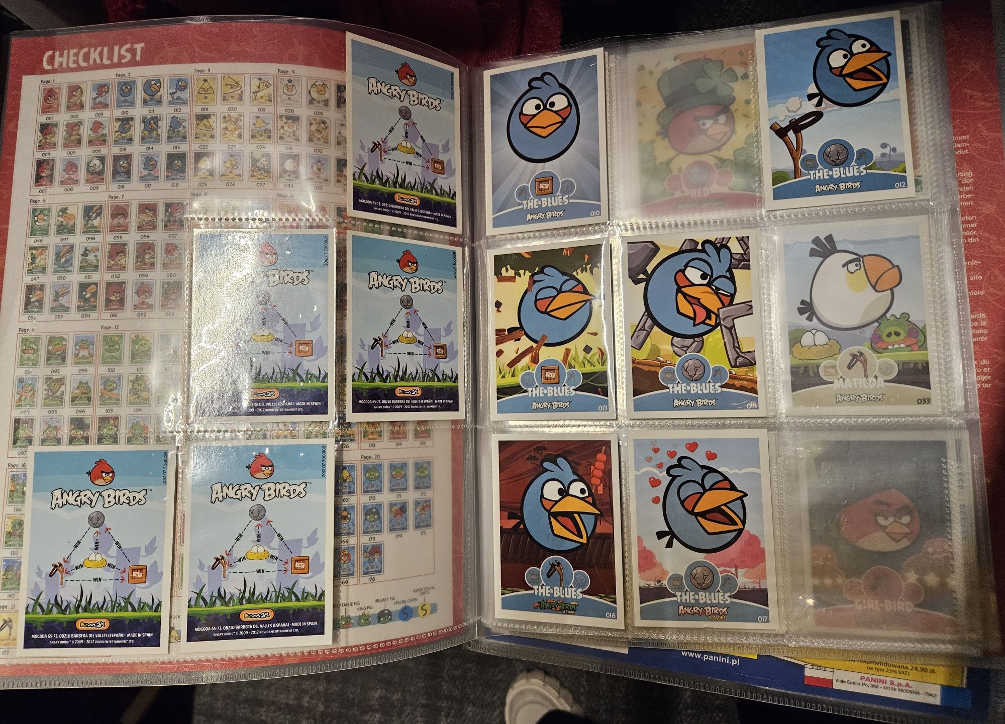 Karty kolekcjonerskie Angry Birds. InviZimals. Panini. GRATis