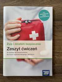 Zeszyt ćwiczeń do liceum i technikum Żyje i działam bezpiecznie