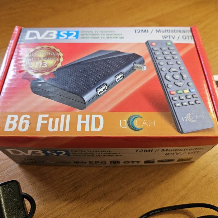 uClan B6 Full HD Спутниковый ресивер