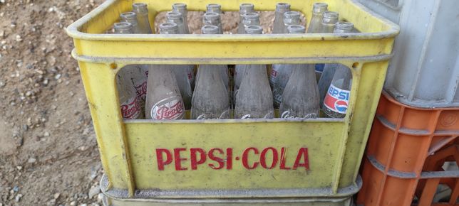 Pepsi Cola butelki
