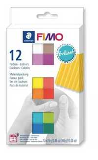 Fimo Soft 12x25g kolory Brilliant