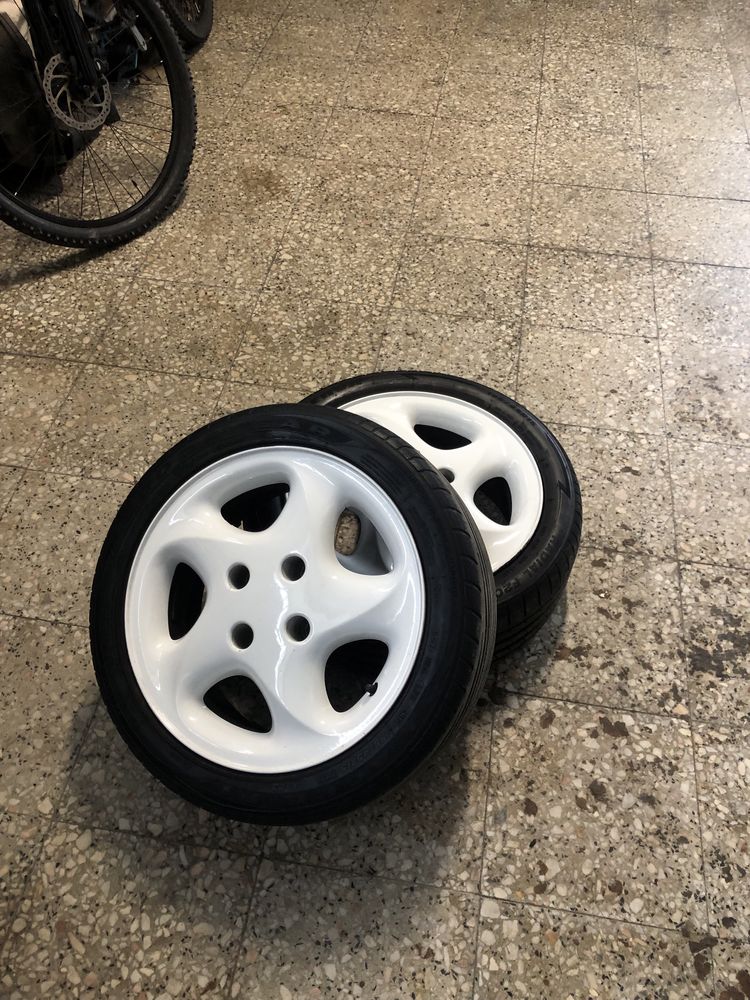 Jantes saxo cup 195/45 R15 com pneus