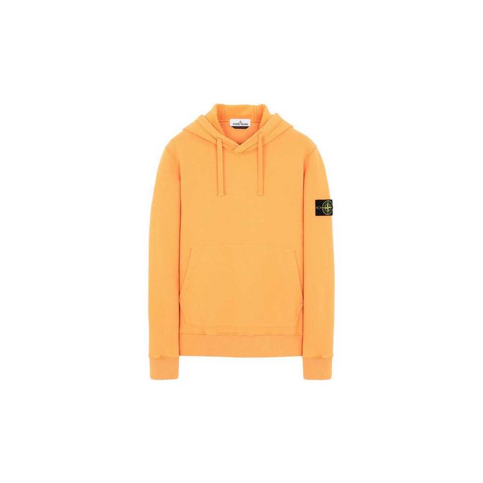 Худі STONE ISLAND 64120 Classic Hooded Sweatshirt Orange SI0139-OR