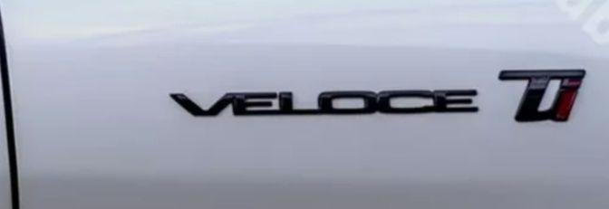 Emblemat znaczek Veloce Ti Alfa Stelvio Giulia