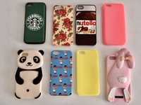 Iphone 5 ou SE - Venda conjunto de Capas silicone