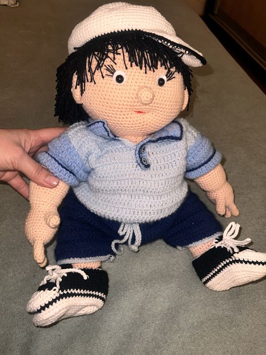 Подарок ребенку Вязанная детальная игрушка