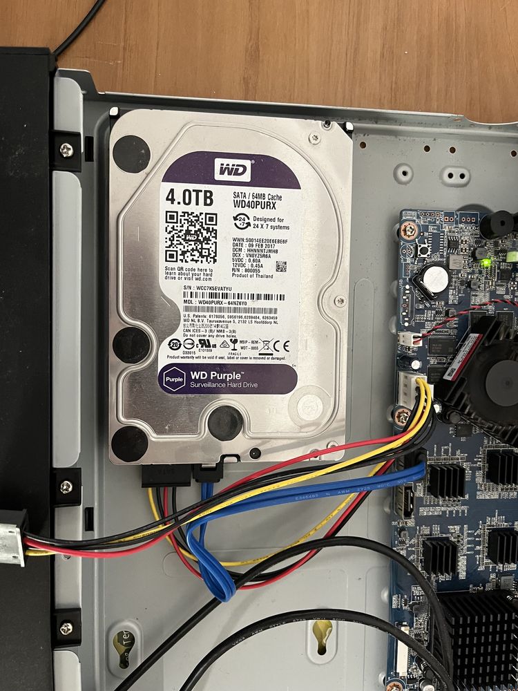 HDD- Western Digital 4TB Purple