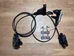 Hamulce tarczowe hydrauliczne Shimano Deore BR-M615 i BL-M615
