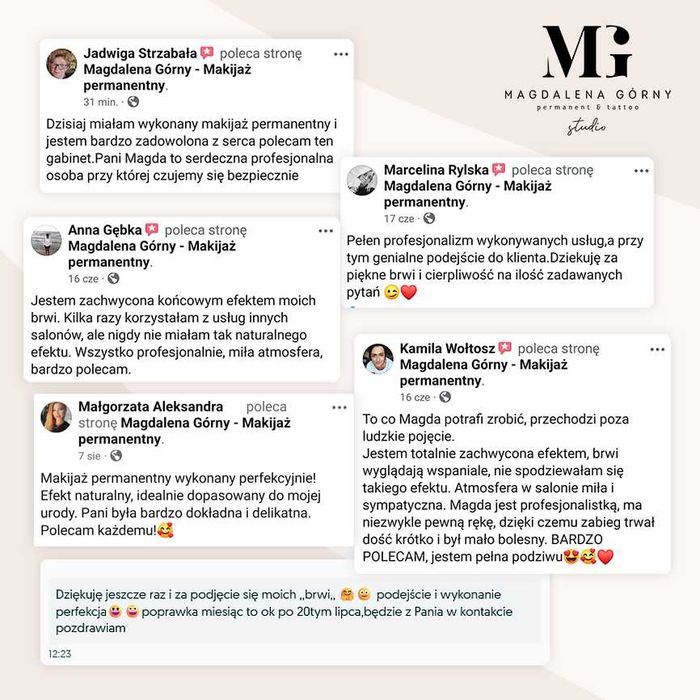 Makijaż permanentny brwi i ust, brwi permanentne, Sosnowiec, 400zł