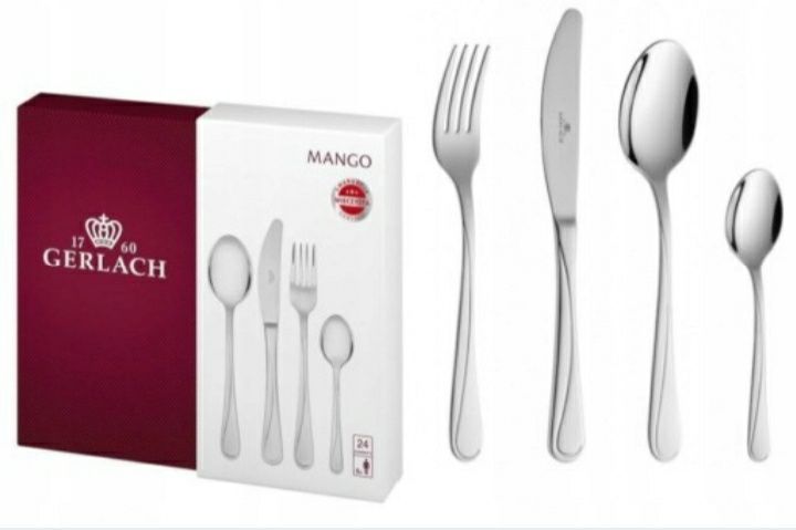 Komplet sztućców Gerlach Mango 24 el. NOWY