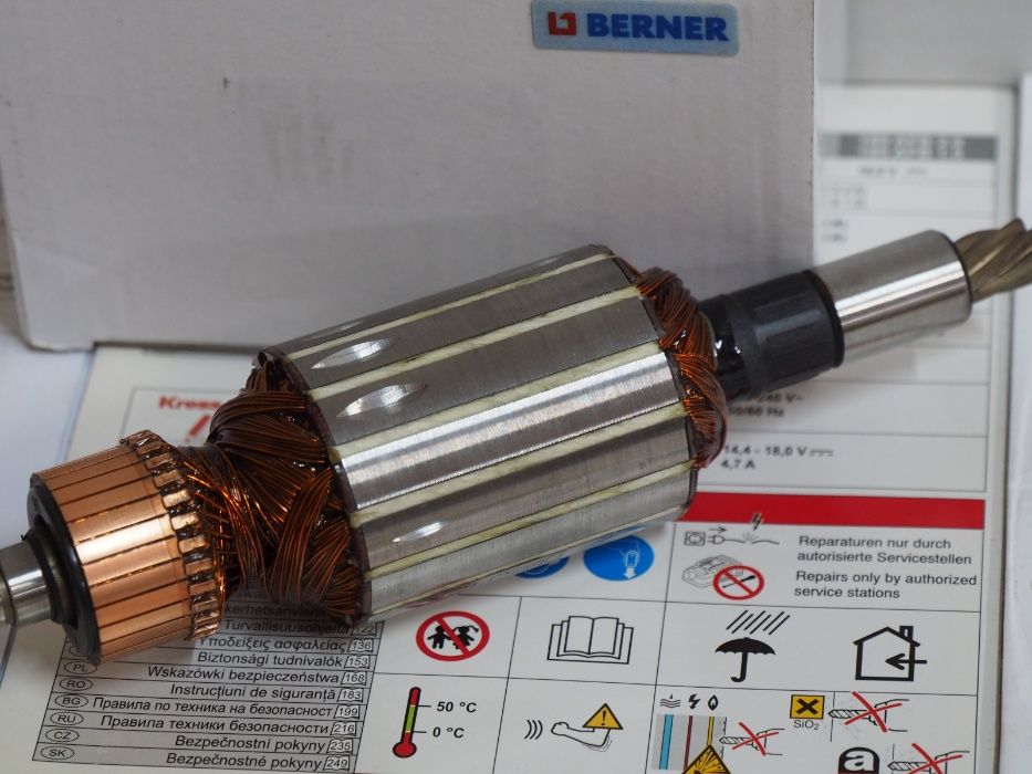 Twornik BERNER BBH 8-45 wirnik nowy do młot