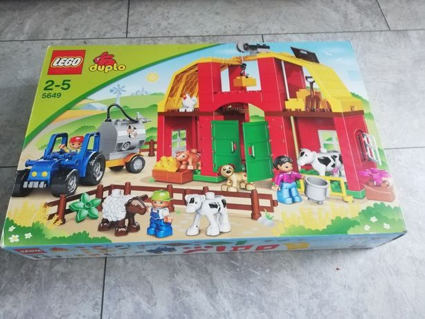 Lego 5649 Duplo Duża Farma - kompletny + pudełko
