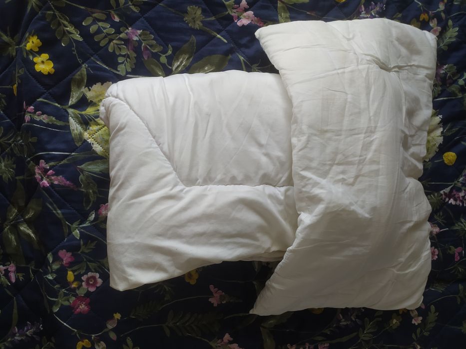 Kołdra medyczna całoroczna wraz z poduszką do łóżeczka