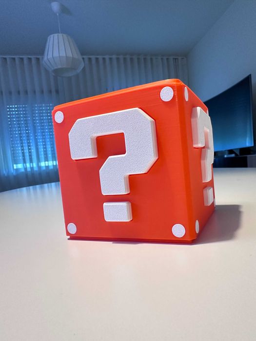 Mealheiro Caixa Super Mario Personalizavél - Impressão 3D