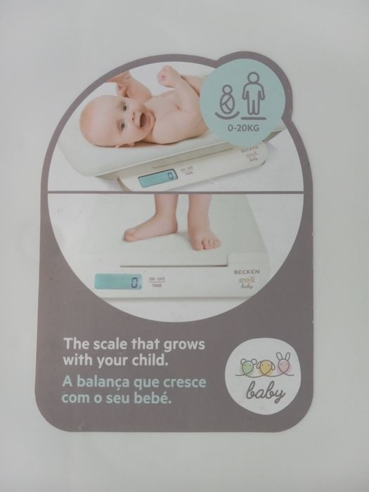 Balança digital bebe