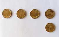 moedas 1990, 1991, 1993 e 1994 de 1 escudo numismática