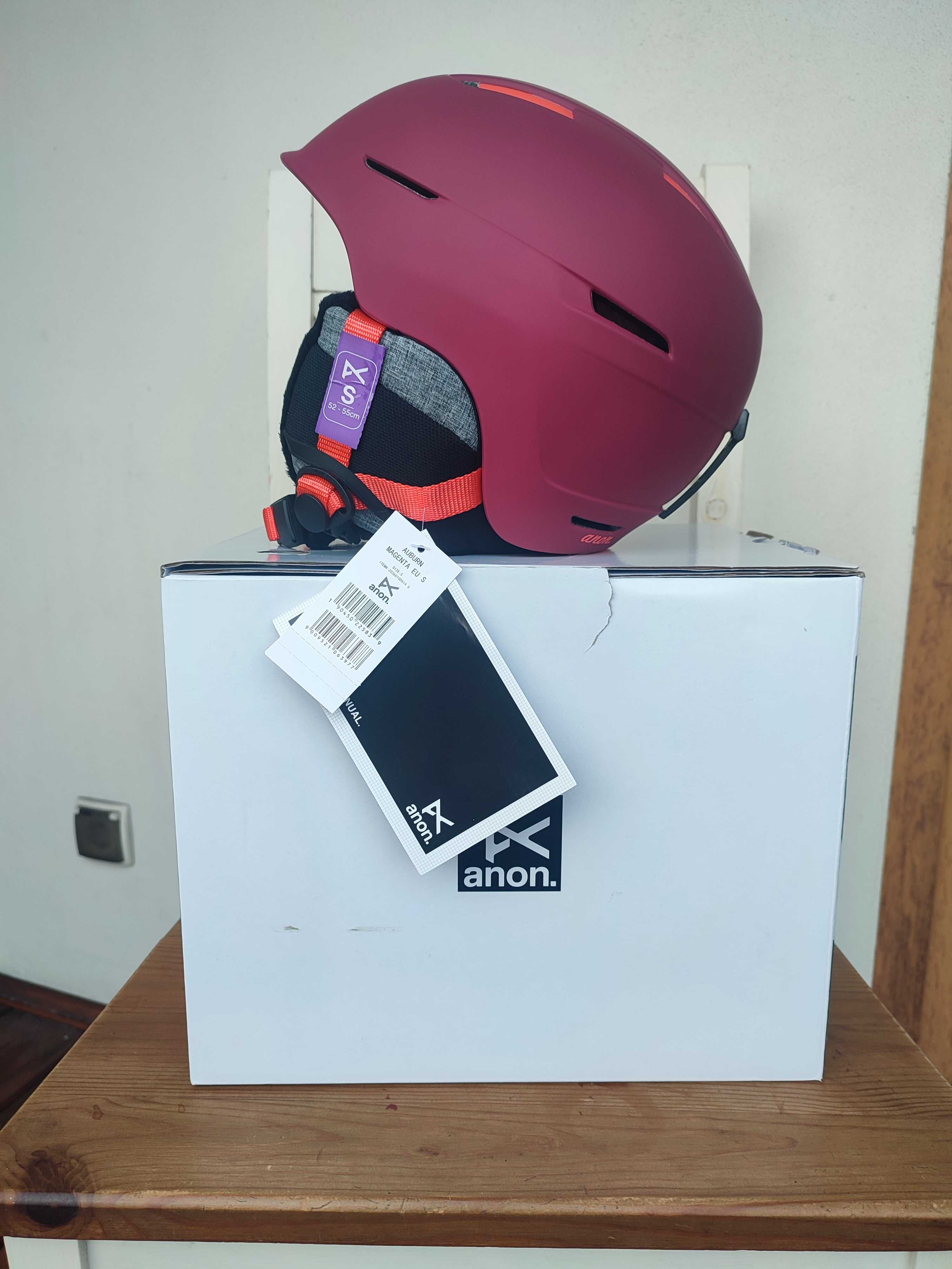 kask anon AUBURN dla kobiet r.S 52-55cm