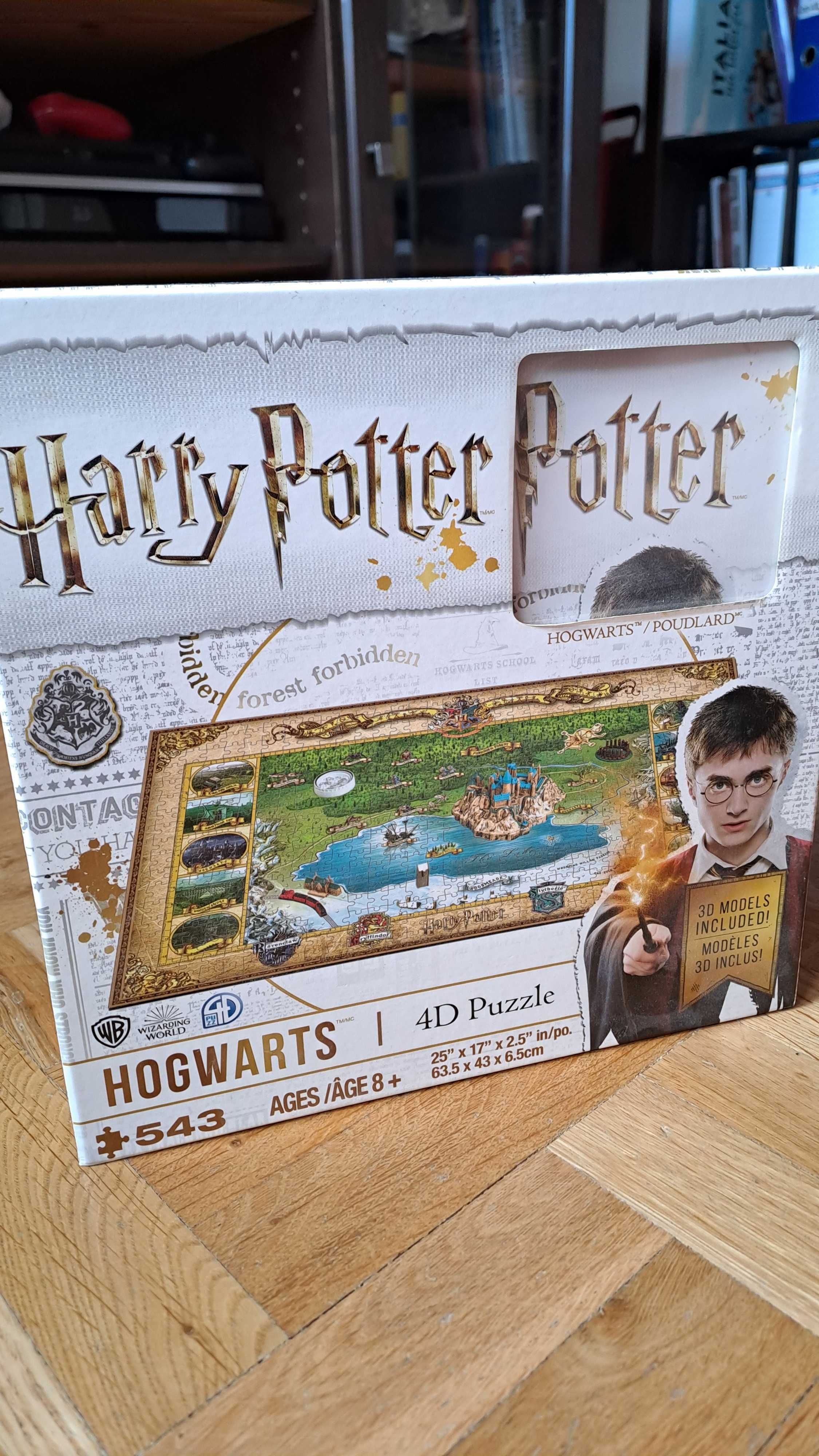 Puzzle Harry Potter 4D Hogwarts