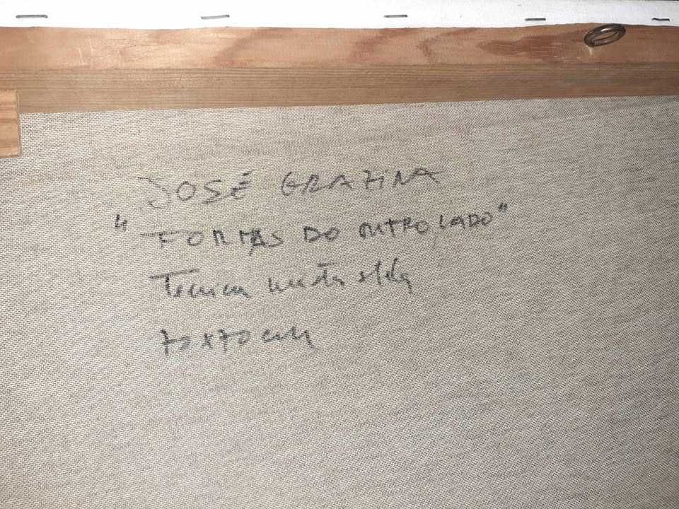 Quadro José Grazina "Formas do Outro Lado"
