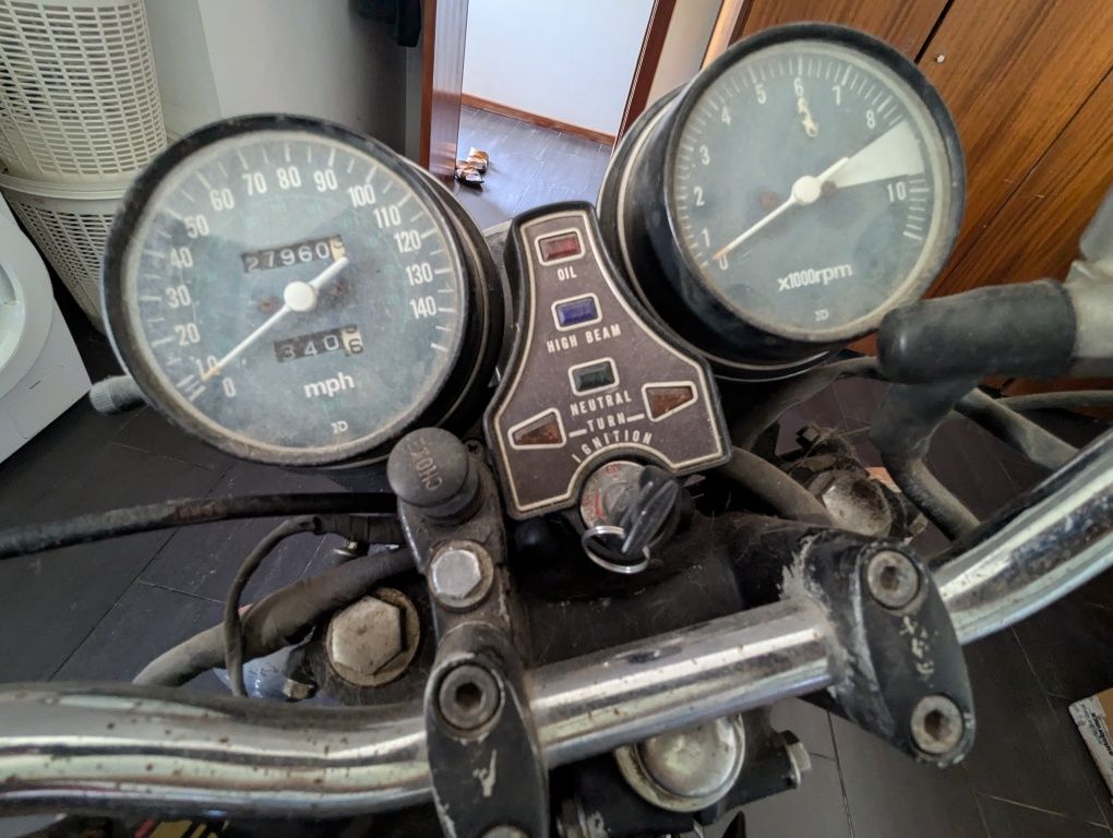 Honda CB750 Four K7 de 1977