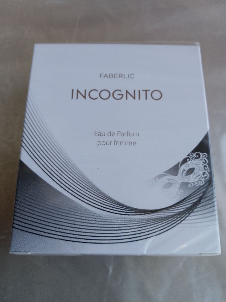 Парфума жіночі Incognito білі Faberlic 30 ml