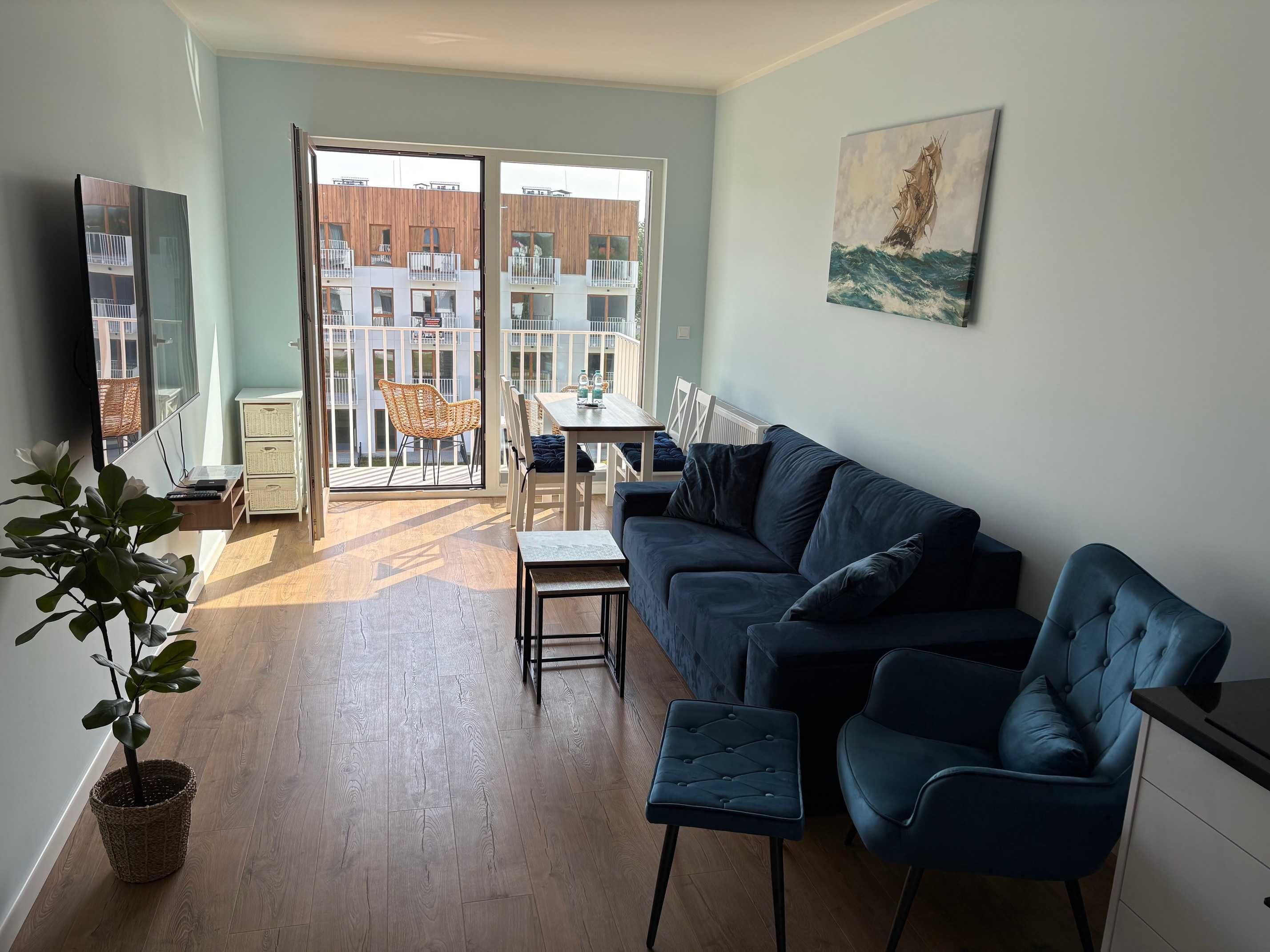 Apartament BalticHoff Dune z widokiem na morze 50 m od plaży basen SPA