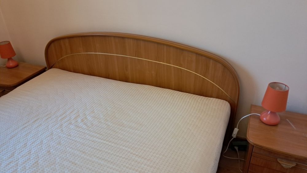 Łoże łóżko 2 os  + 2szafki nocne