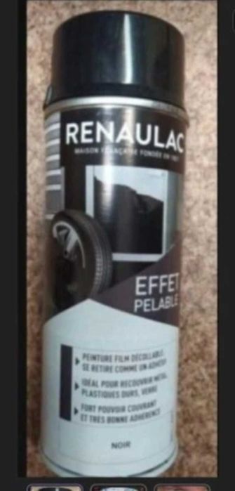 Farba w sprayu czarna