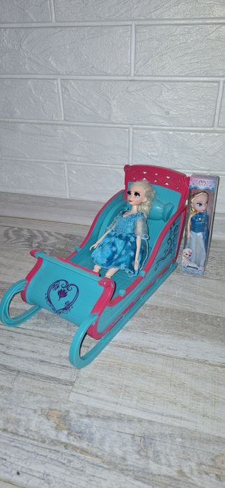 Єльза frozen з санями
