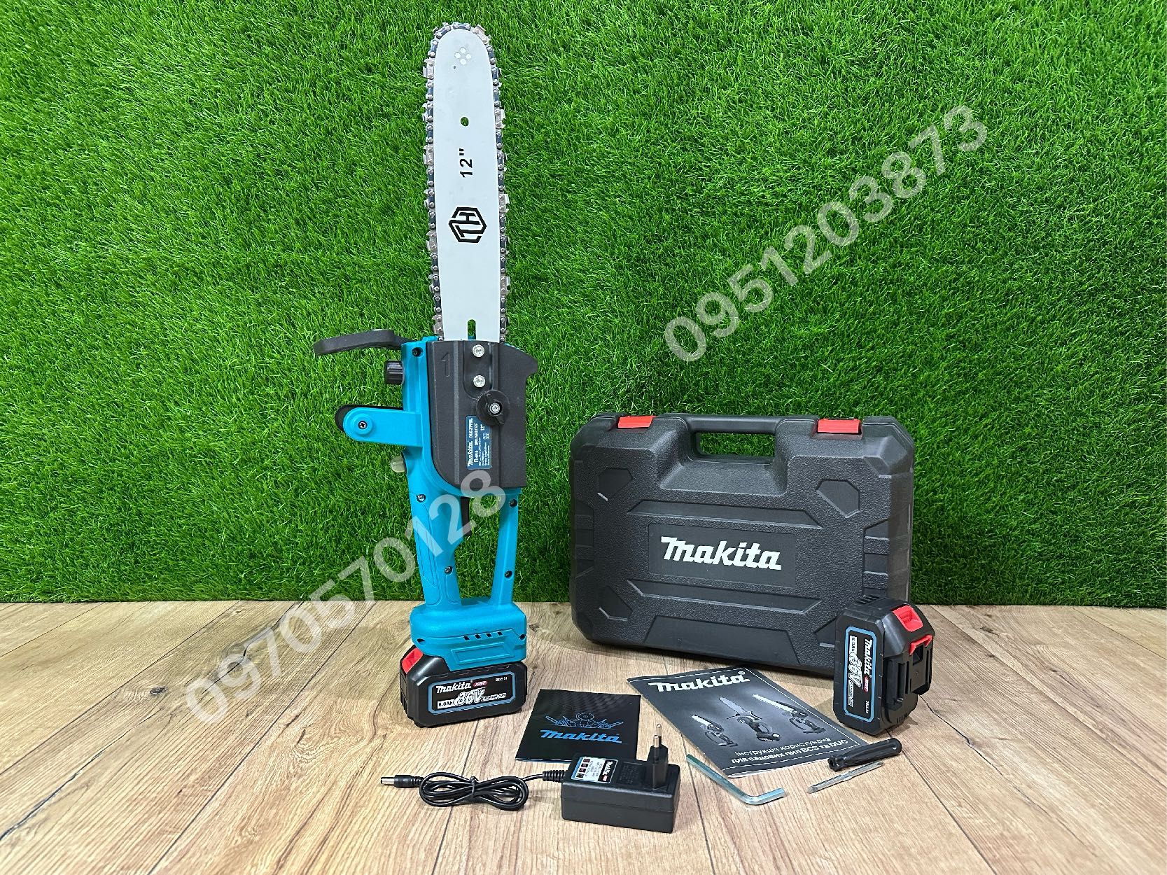 Аккумуляторная цепная пила Makita DUC279BL 36V 8Ah Длина шины 30 см