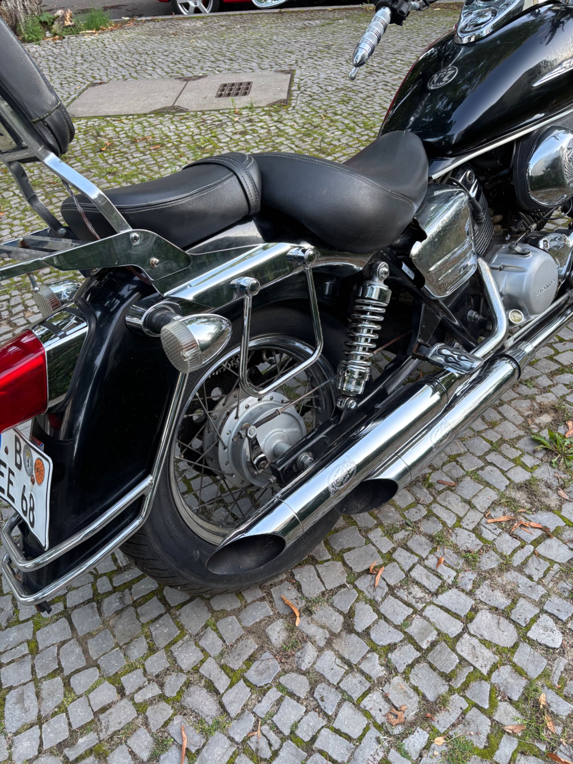 Honda Shadow 125 do dopieszczenia