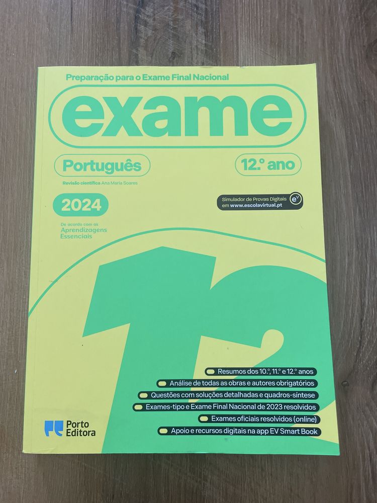 Livro de exame 12ºano Português