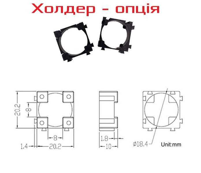 Високоємний Акумулятор LiitoKala Lii-35A 18650 3500mAh 10A Li-Ion