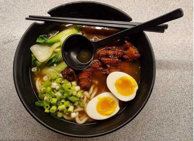 Zestaw misek do ramen azjatyckie PAŁECZKI ŁYŻKI