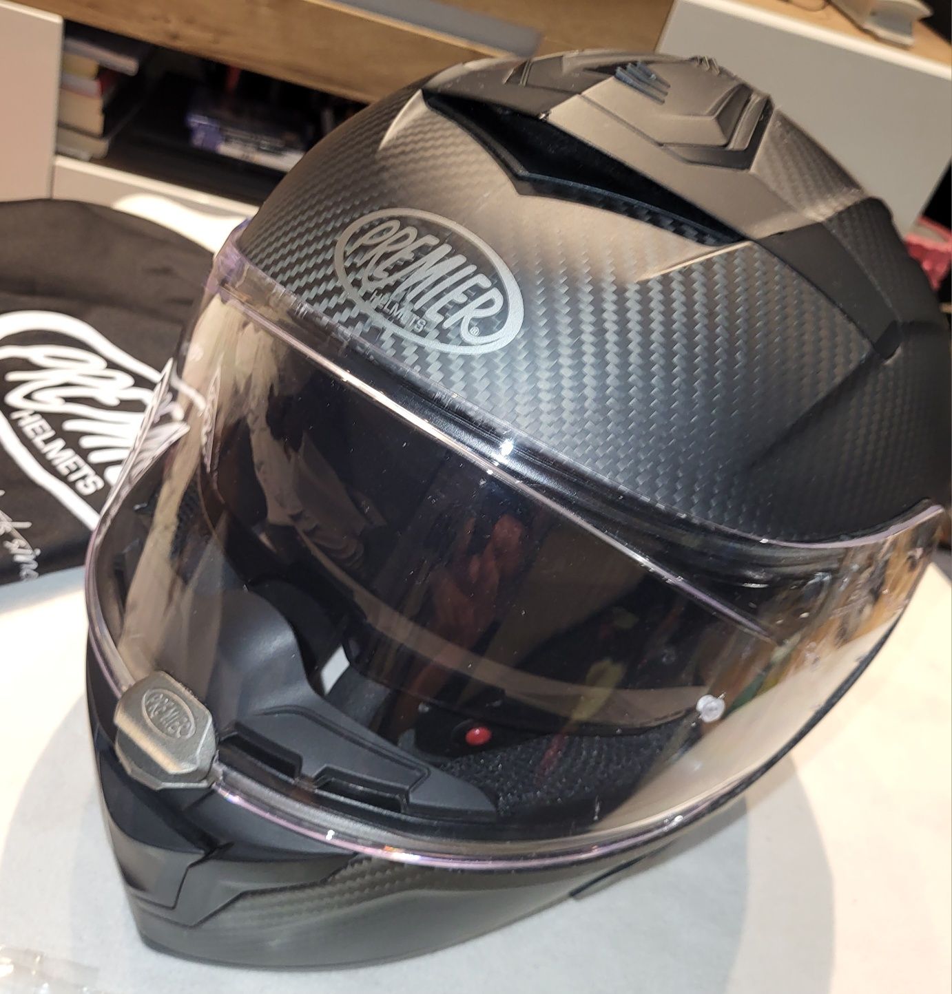Premier Devil Carbon Kask rozmiar M - 57cm 50% ceny - 2 razy ubrany