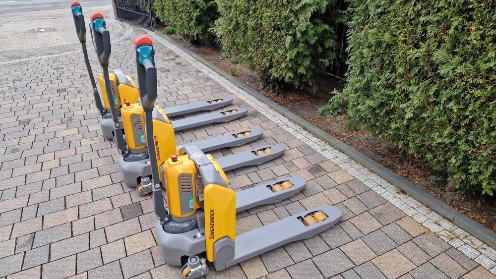 NOWY Jungheinrich Elektryczny Wózek Paletowy 115cm/100cm/80cm Paleciak