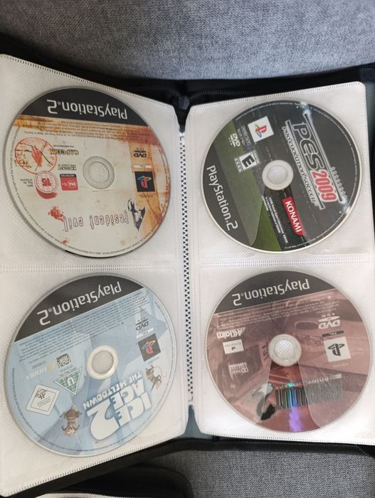 Gry na PS2 - same płyty
