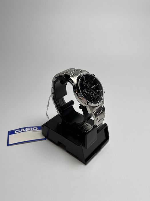 Casio mtp-e510d, чоловічий годинник касіо, касіо хронограф, casio mtp