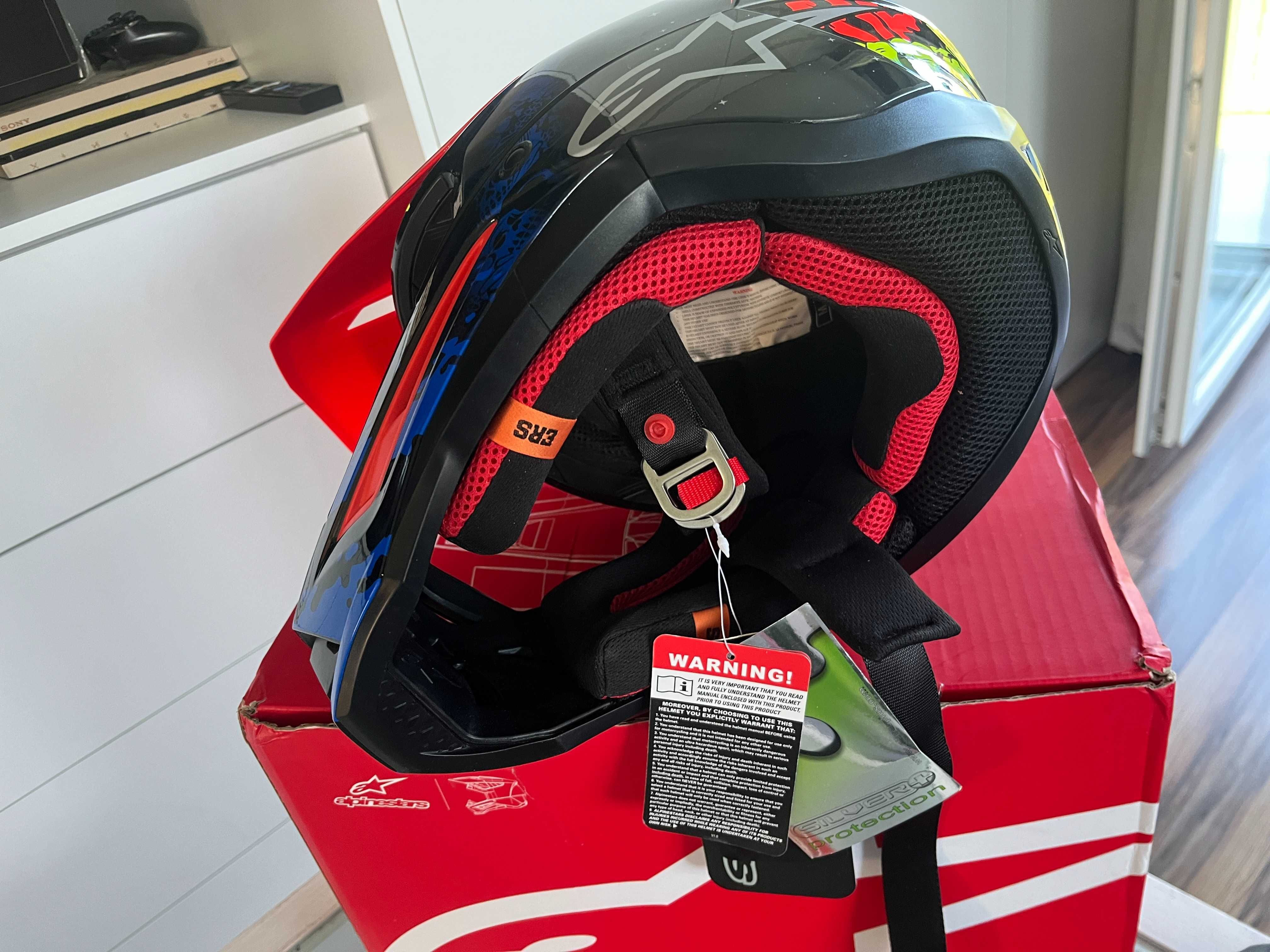 Kask SM5 Solid Alpinestars Solar MX (cross,quad,enduro,mtb) GWARANCJA