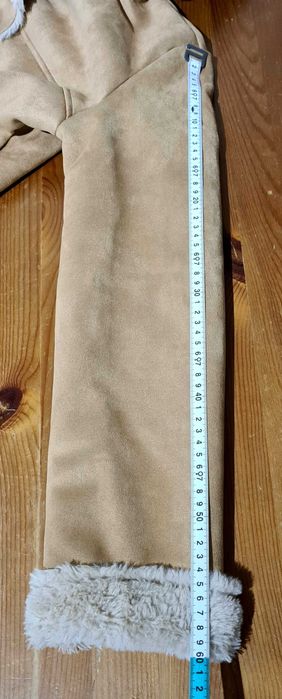 Casaco Zippy Longo com Forro de "Pele" (13/14 anos) como NOVO!